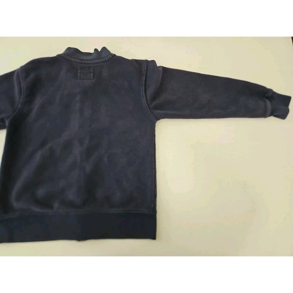 Oshkosh B'Gosh Circa 2012 Fleece Jacket Boys Sz 8 Embroidered Front Sleeve...